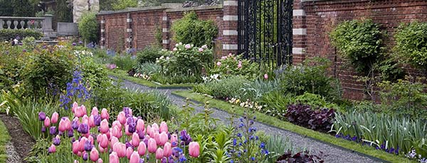 Vrt v slogu "Old Money" - rastline in dekor