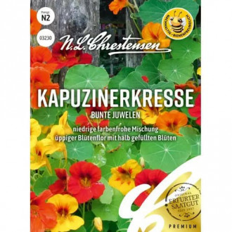 Kapucinka Colorful Jewles - večbarvna mešanica slika 3