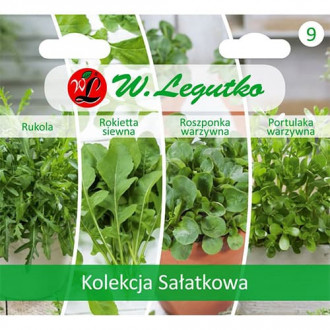 Kolekcija solate, paket s 4 sortami slika 3