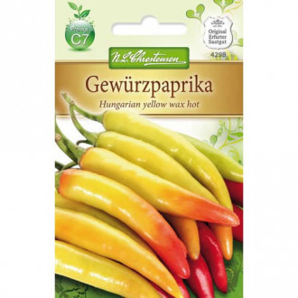 Paprika Hungarian yellow wax hot slika 2