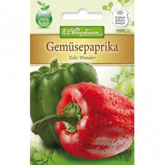 Paprika Yolo Wonder Chrestensen slika 1