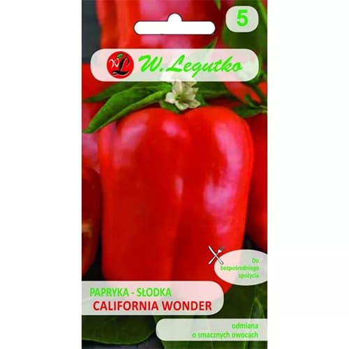 Paprika California Wonder slika 1 članek 69507