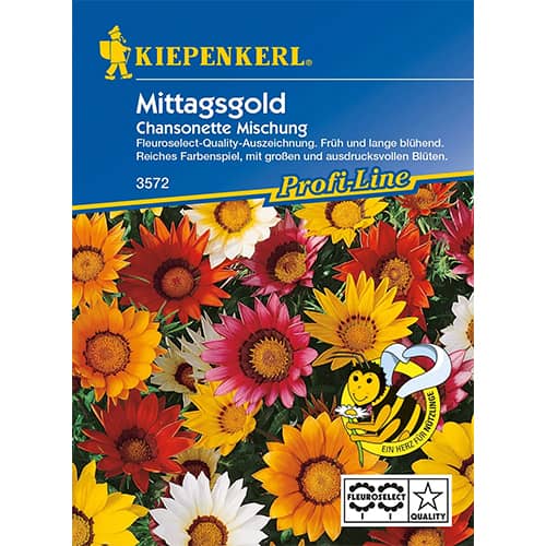 Gazanija Chansonette, večbarvna mešanica slika 1 članek 87754