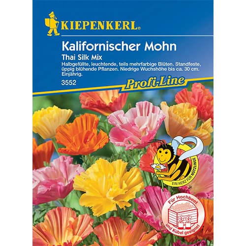 Kalifornijski mak Thai Silk, večbarvna mešanica slika 1 članek 96545