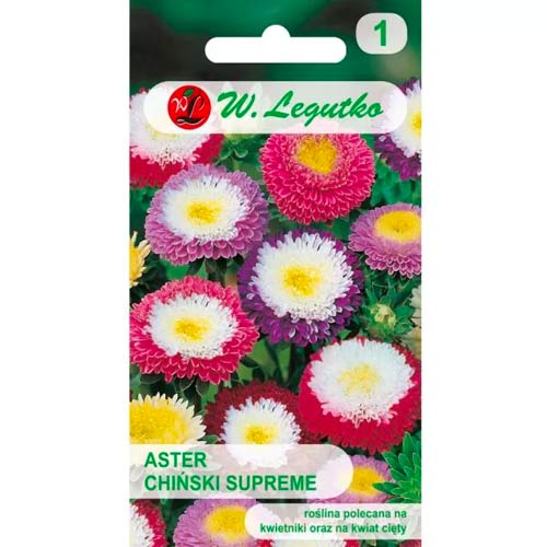 Kitajski Pom Pom Aster Supreme, mix slika 1 članek 86817