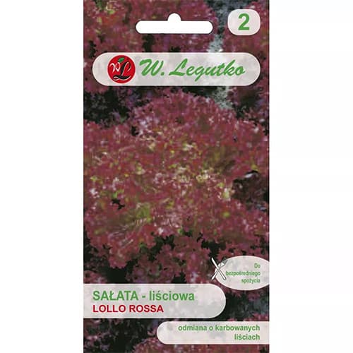 Listnata solata Lollo Rossa slika 1 članek 86903