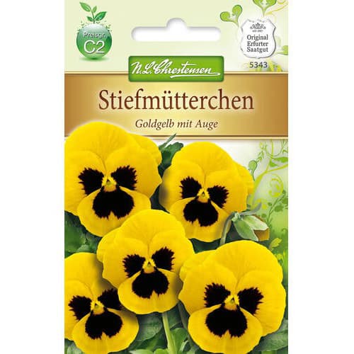 Mačeha Golden Yellow Eyed slika 1 članek 78961