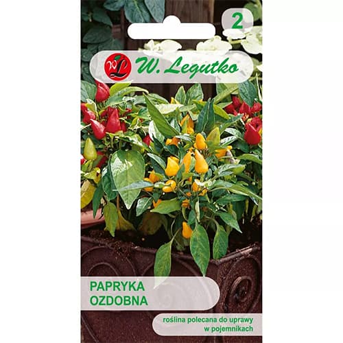 Okrasne paprike, večbarvna mešanica slika 1 članek 78626