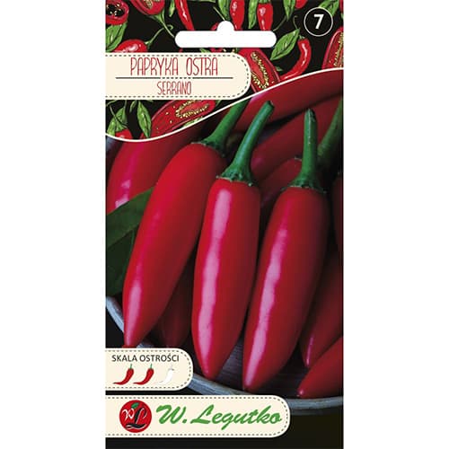 Paprika Serrano slika 1 članek 78438