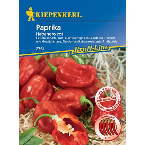 Peoča paprika Habanero Red F1 slika 1 članek 86427
