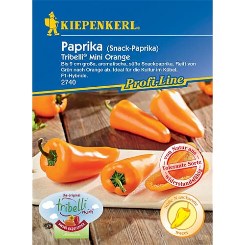 Sladka paprika Tribelli Mini Orange F1 slika 1 članek 86530