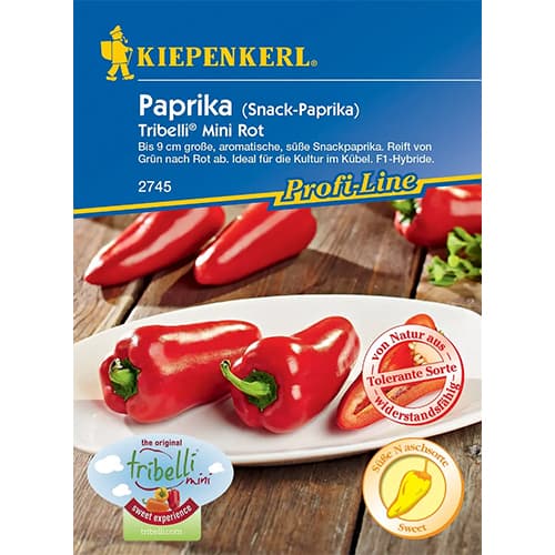 Sladka paprika Tribelli Mini Rot F1 slika 1 članek 86531