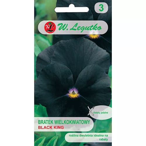 Velikocvetna mačeha Black King slika 1 članek 69570