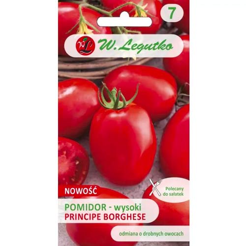 Visoki njivski paradižnik Principe Borghese slika 1 članek 50136