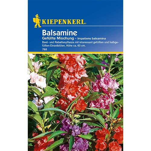 Vodenka (Impatiens), mešanica barv slika 1 članek 77436